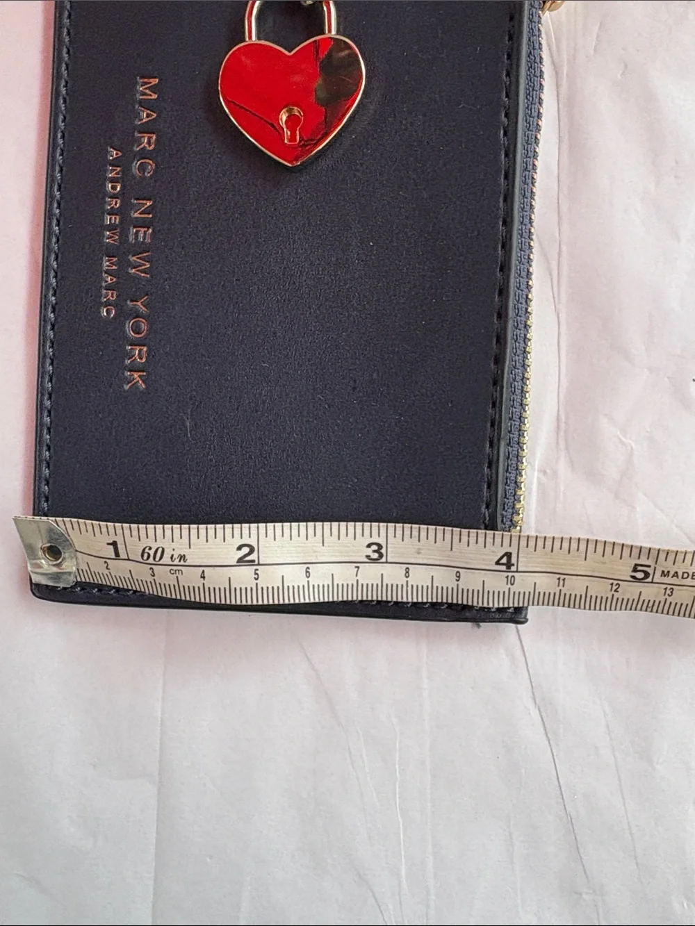 Marc New York. Sm wallet navy blue